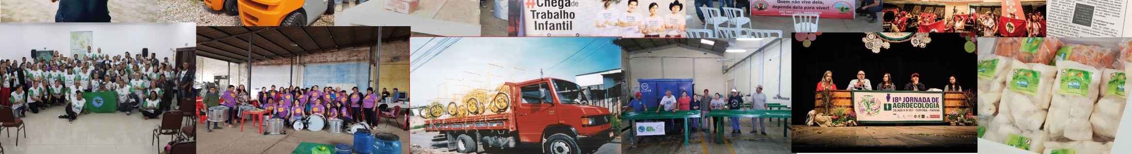 Fotos de projetos e mobilizações apoiados pela Dra. Margaret Matos de Carvalho